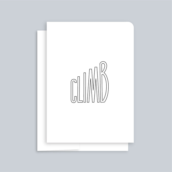 Climb Notecard